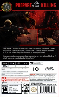 Hitman: Blood Money: Reprisal Box Art