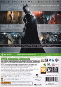 Batman: Arkham Origins - Heroes & Villains Edition Box Art