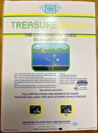 Treasure Below - NTSC Collector's Edition Box Art