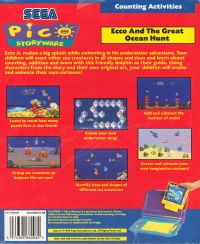 Ecco Jr. and The Great Ocean Treasure Hunt! Box Art