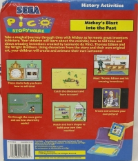 Mickey's Blast into the Past Box Art