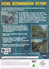 SOCOM: U.S. Navy SEALs (For Display Purposes Only) Box Art