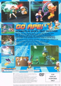 Ape Escape 3 (For Display Purposes Only) Box Art