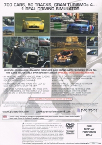 Gran Turismo 4 (For Display Purposes Only) Box Art