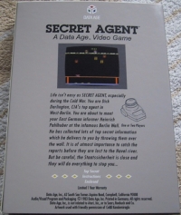 Secret Agent (box) Box Art