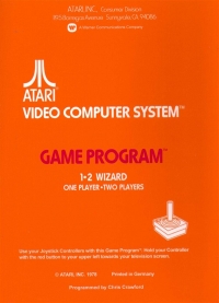 Wizard (orange box) Box Art