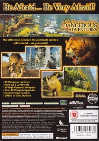 Cabela's Dangerous Adventures [UK] Box Art