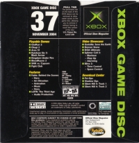 Official Xbox Magazine Disc 37 (sleeve) Box Art