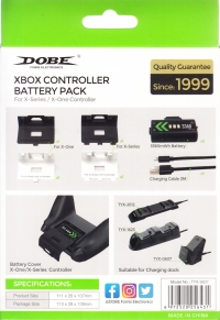 Dobe Xbox Controller Battery Pack Box Art