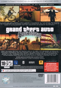 Grand Theft Auto: San Andreas - Platinum [FR] Box Art