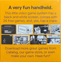 Panic Playdate (square box) Box Art