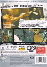 Tom Clancy's Splinter Cell: Double Agent - Platinum [FR] Box Art