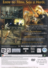 Senhor Dos Anéis, O: O Regresso Do Rei (Este jogo não pode ser vendido em separado da consola) Box Art