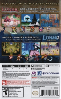 Lunar Remastered Collection Box Art