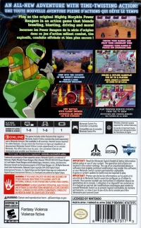 Mighty Morphin Power Rangers: Rita's Rewind Box Art
