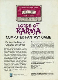 Lords of Karma Box Art