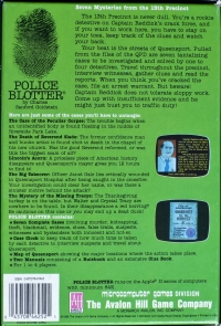 Police Blotter Box Art