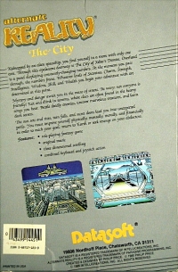 Alternate Reality: The City Box Art