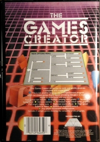 Games Creator, The Box Art