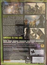 Red Dead Redemption: Undead Nightmare (Not for Resale) Box Art