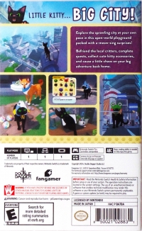 Little Kitty, Big City Box Art