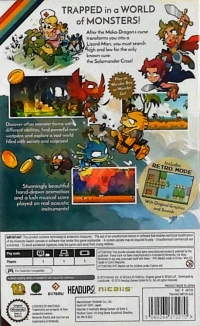 Wonder Boy: The Dragon's Trap Box Art