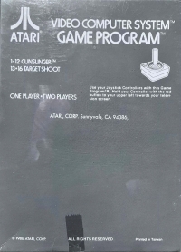 Outlaw (Gray Box) Box Art