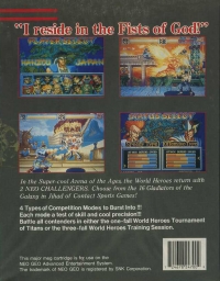 World Heroes 2 Jet Box Art