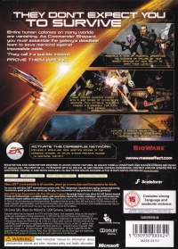 Mass Effect 2 Box Art