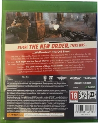 Wolfenstein: The New Order (IL-05986-EUK) Box Art