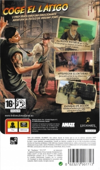 Indiana Jones y el Cetro de los Reyes Box Art