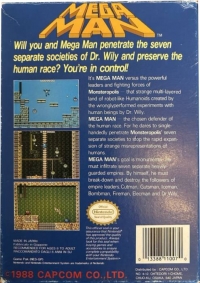 Mega Man (A) Box Art