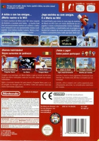New Super Mario Bros. Wii [ES][PT] Box Art