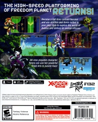 Freedom Planet 2 Box Art