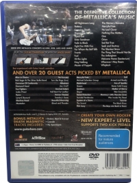 Guitar Hero: Metallica Box Art