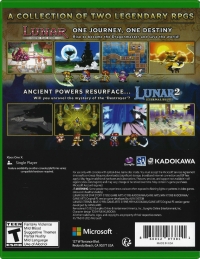 Lunar Remastered Collection Box Art