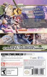 Yasha: Legends of the Demon Blade Box Art