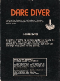 Dare Diver (6-99843) Box Art