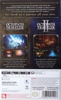 Octopath Traveler + Octopath Traveler II Bundle Box Art