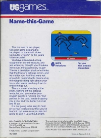 Name This Game (beveled cartridge) Box Art