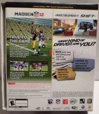 Sony PlayStation Portable PSP-3001 XPB - Madden NFL 12 / Need For Speed Shift Box Art