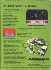 Phaser Patrol (Arcadia) Box Art