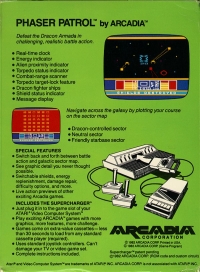 Phaser Patrol (Starpath label) Box Art