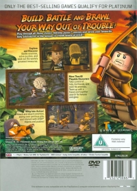 Lego Indiana Jones: The Original Adventures - Platinum [UK] Box Art