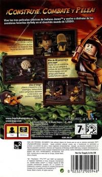 Lego Indiana Jones: La Trilogía Original Box Art