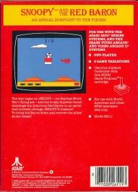 Snoopy and the Red Baron (Made in U.S.A.) Box Art