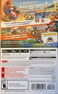 Mario Kart World (125890A) Box Art