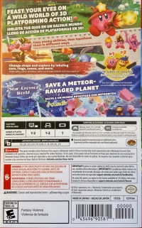 Kirby and the Forgotten Land: Nintendo Switch 2 Edition + Star-Crossed World Box Art