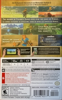 Legend of Zelda, The: Breath of the Wild: Nintendo Switch 2 Edition Box Art