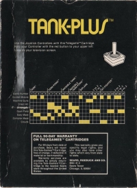 Tank-Plus (Contains One Cartridge) Box Art